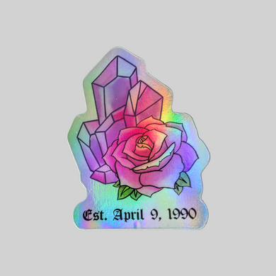 Holographic Est. April 9, 1990 Sticker