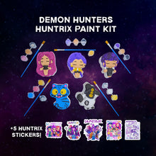 Load image into Gallery viewer, Huntrix Craft Paint Kit | Demon Hunters Anime Birthday Activity | DIY Art Kit  | Huntrix