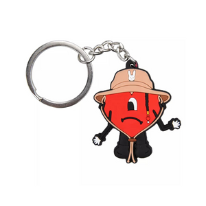 Bad Bunny Heart Key Chain