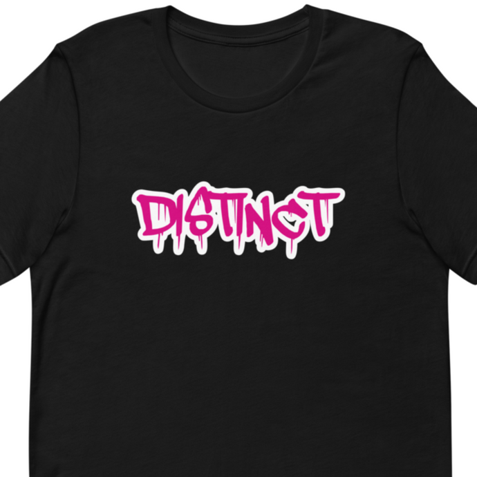 Distinct Graffiti Drip- Pink