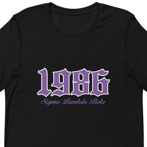 1986 Sigma Lambda Beta