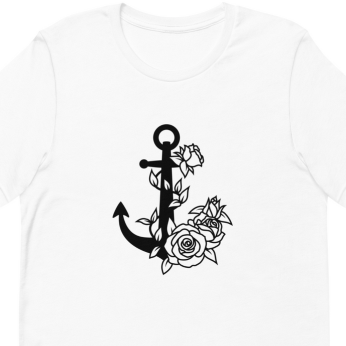 Floral Anchor T-Shirt