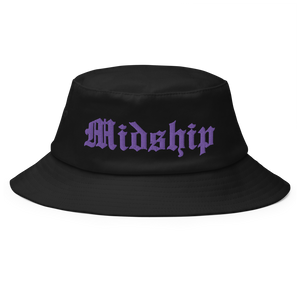 Line Position Bucket Hat- Old Font