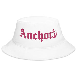 Line Position Bucket Hat- Old Font