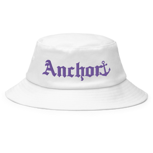 Line Position Bucket Hat- Old Font