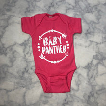 Load image into Gallery viewer, Custom Baby Gamma / Panther Onesie