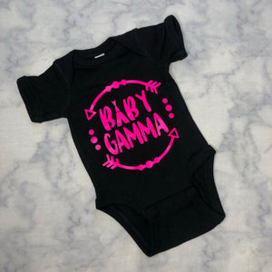 Custom Baby Gamma / Panther Onesie