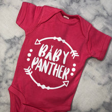 Load image into Gallery viewer, Custom Baby Gamma / Panther Onesie