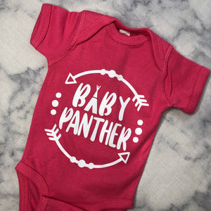 Custom Baby Gamma / Panther Onesie