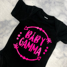 Load image into Gallery viewer, Custom Baby Gamma / Panther Onesie