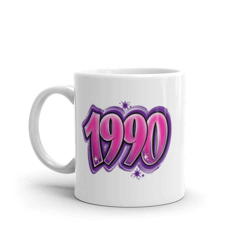 1990 Graffiti 2.0 Mug